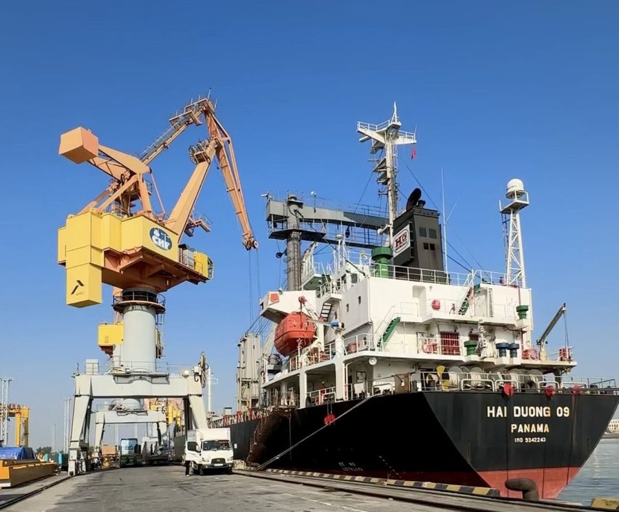 MV Hai Duong 09 alongside berth